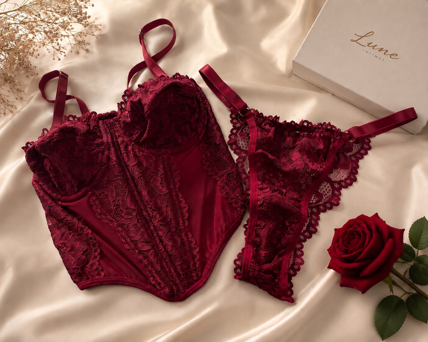 Corselet- Conjunto Lune de passion