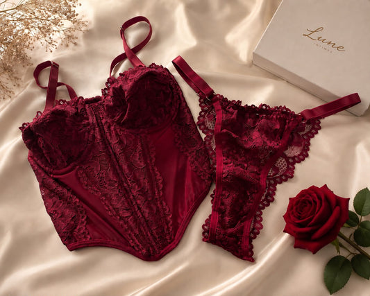 Corselet- Conjunto Lune de passion