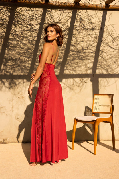 CAMISOLA ÉTOILE CROISSANTE LONGA